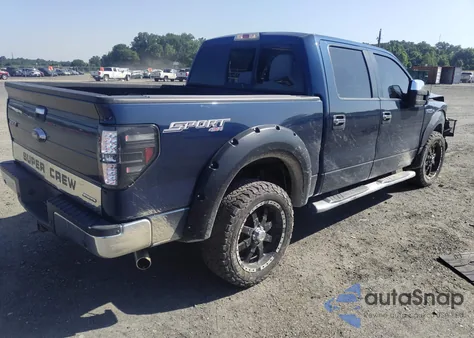 2013 Ford F-150 Xlt из США, поврежденный, VIN 1FTFW1EF7DFD74216